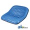 A & I Products Seat, No Suspension, 19" Pan, Steel, 7" x 2" Backs, BLUE VINYL 21" x9" x19.5" A-CS668-8V - alternate 1